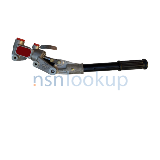 4320-01-441-5781-9398982-m109-equilibrator-hydraulic-pump-with-handle-4320014415781-014415781 Side View