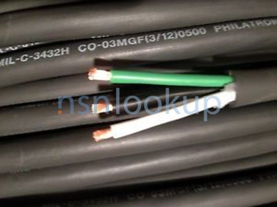 6145-00-943-5409-CO-03MGF(3-12)0500-POWER-CABLE